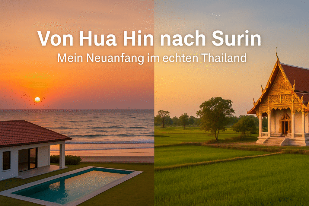 Kapitel 1:  Von Hua Hin nach Surin: Warum ich in Thailands Isaan neu angefangen habe