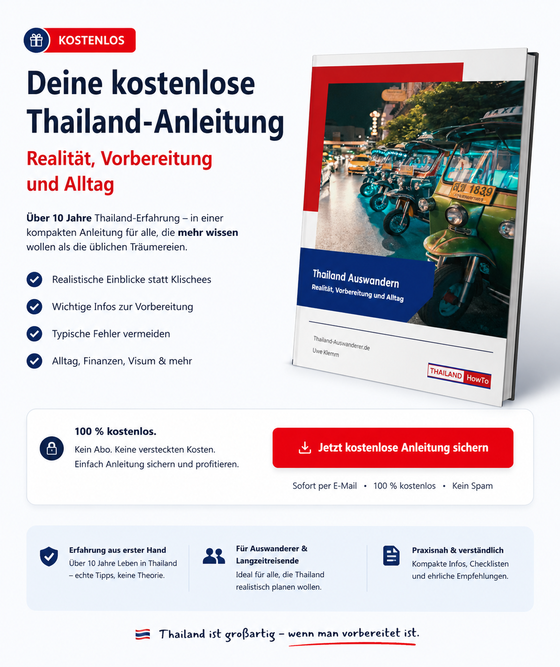 Kostenlose Thailand Anleitung