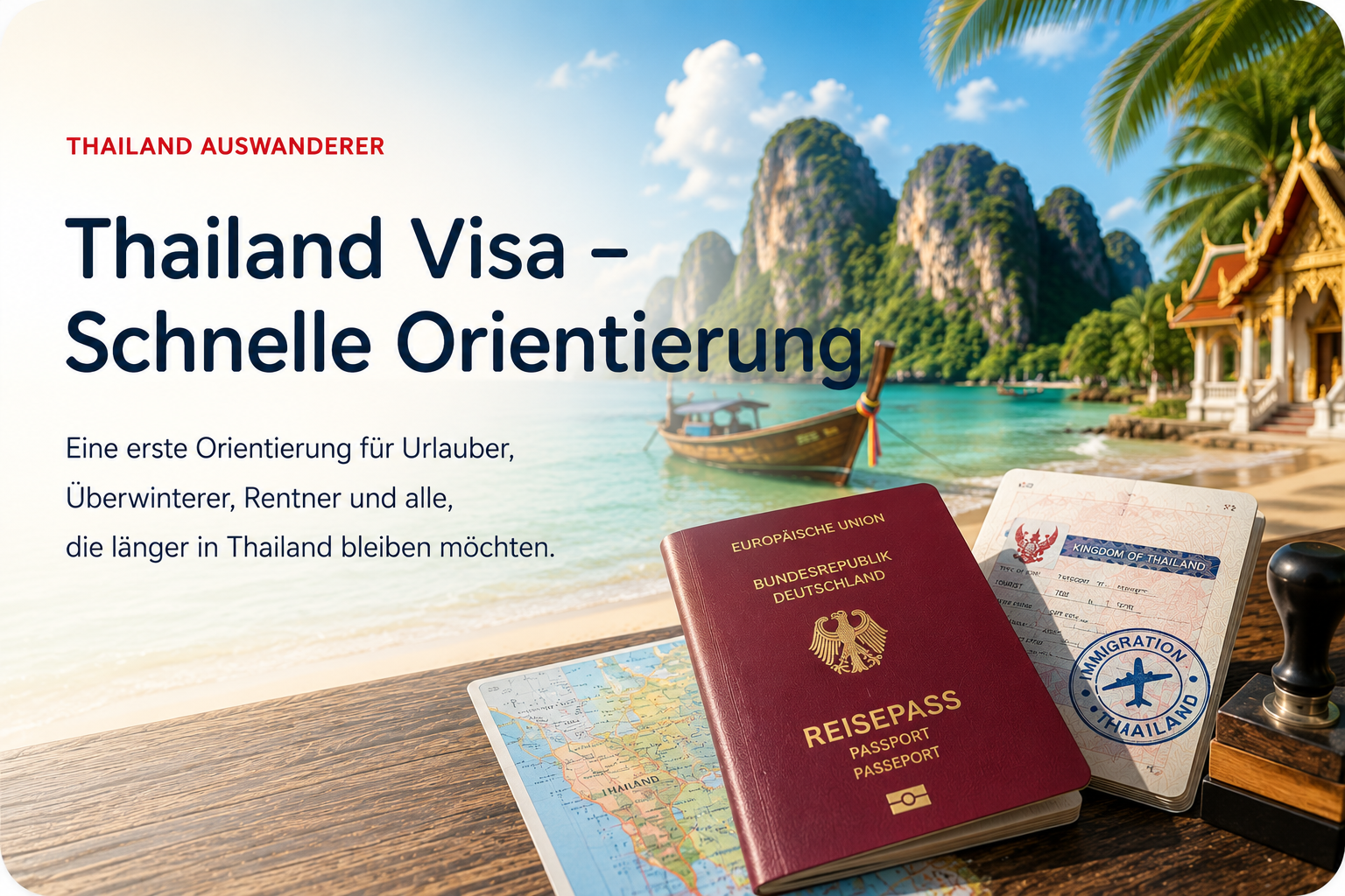 Thailand Visa – Schnelle Orientierung