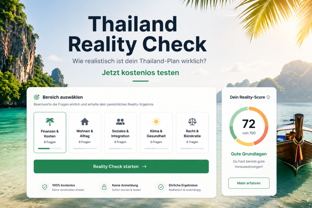 Passt Thailand wirklich zu dir? Der Thailand Reality Check