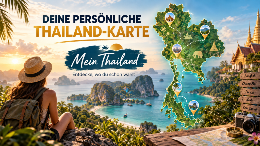 Deine persönliche Thailand-Karte: Mein Thailand